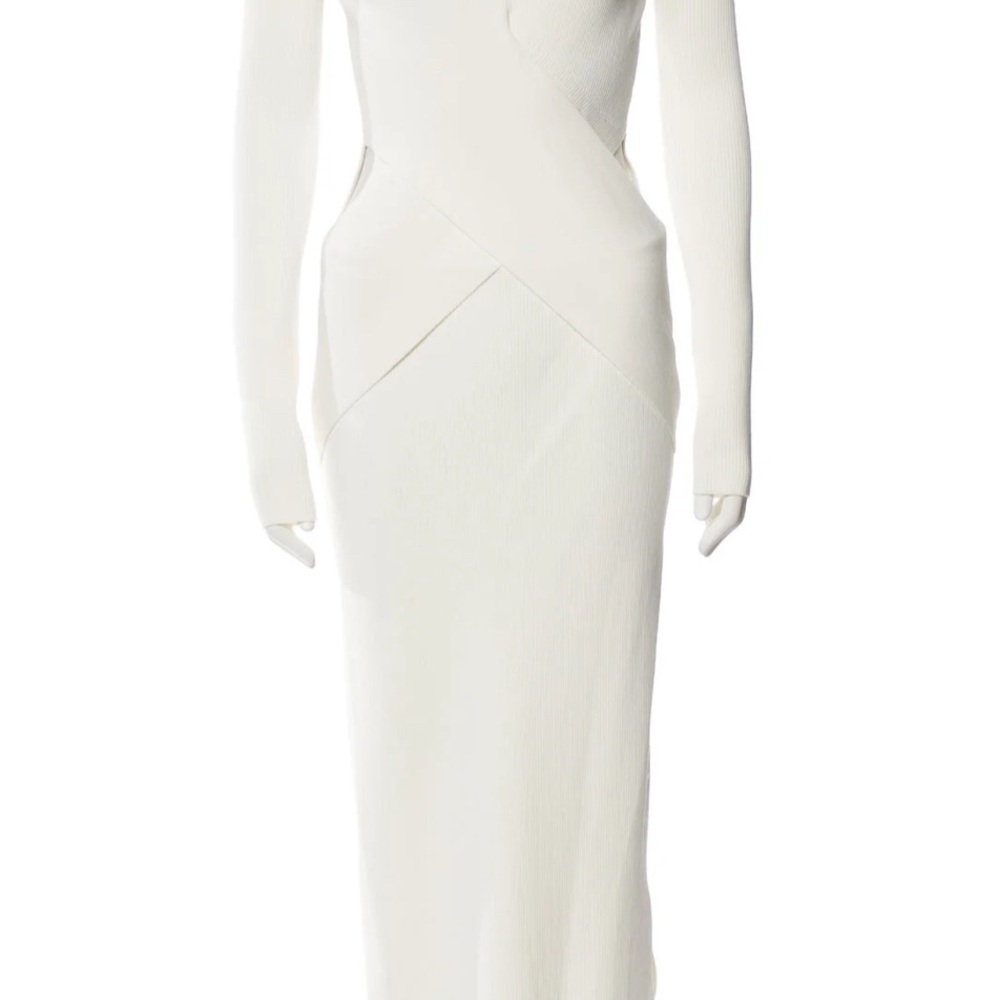 SIR the label Ivory Long Sleeve Dress